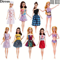 BJD Doll Skirt Swimwear for Girls Nursery Clothing Christmas Gift