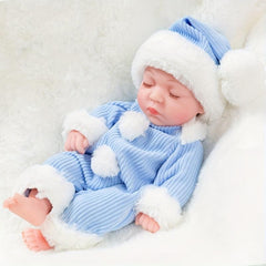 Closed Eyes Vinyl Doll Simulation Doll