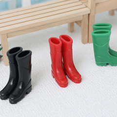 Silicone Rain Boots for Doll House