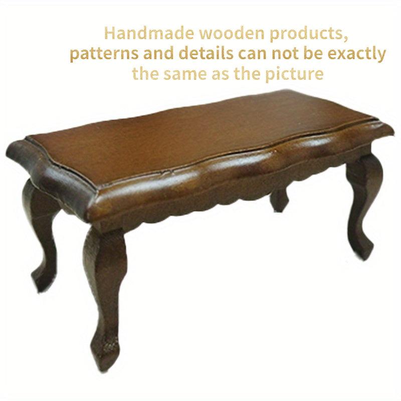 Wooden Coffee Table for Dollhouse