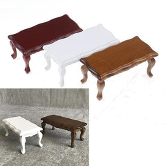 Wooden Coffee Table for Dollhouse