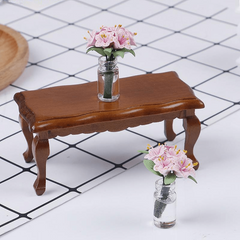 Wooden Coffee Table for Dollhouse