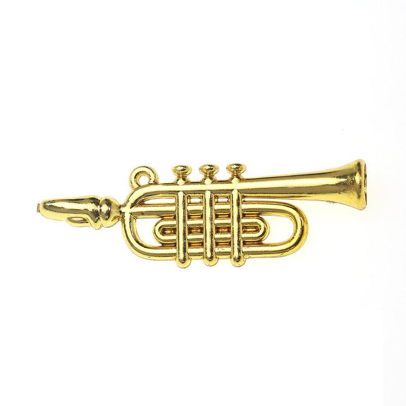 Instrument Dollhouse Accessories Saxophone Violin Trumpet Clarinet Models