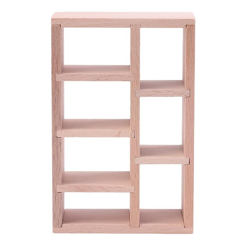 1:12 Dollhouse European Style Storage Cabinet Shelf Display Rack