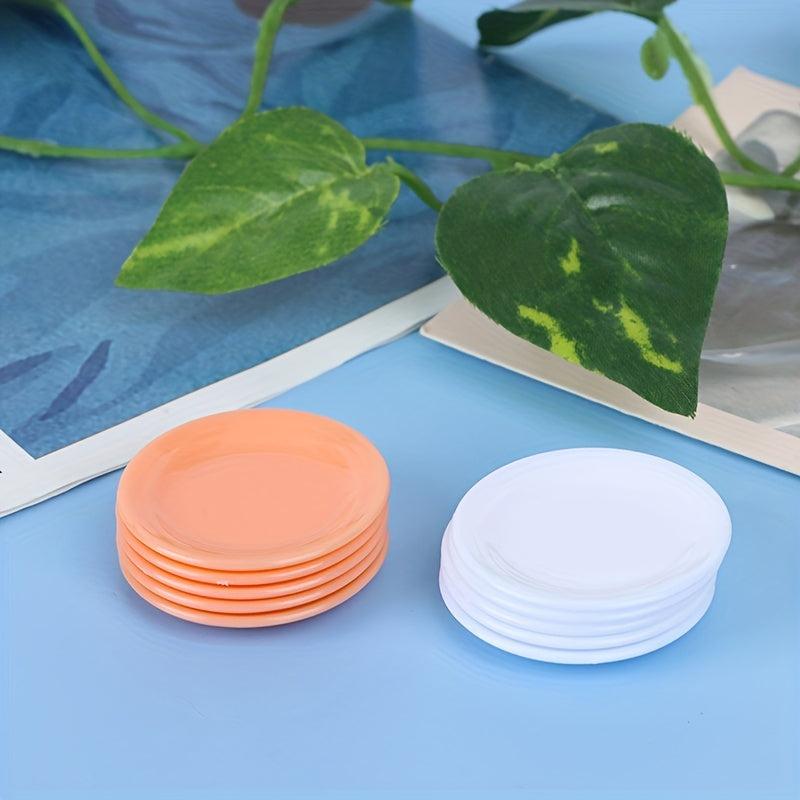 5pcs 1 12 Dollhouse Miniatures Dishes Plate Kitchen Accessories Toy