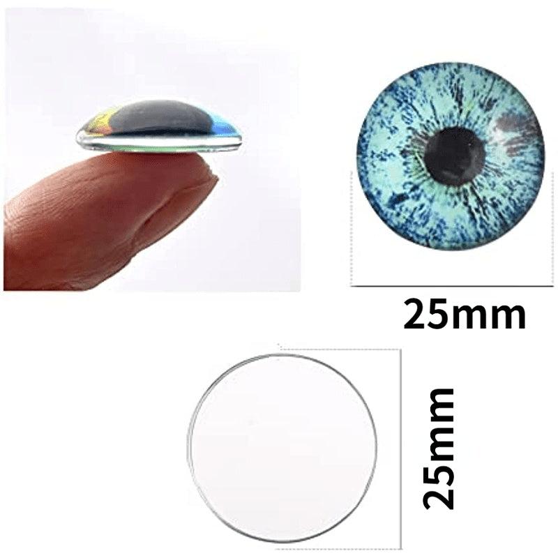 100pcs Doll Eye Beads 50 Pairs in Various Sizes