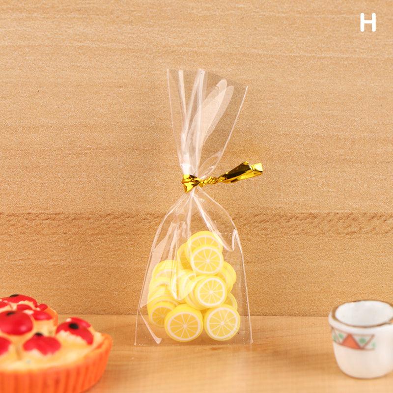 Mini Fruit Dry Candy Snack Set Scene Decoration