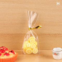 Mini Fruit Dry Candy Snack Set Scene Decoration