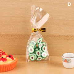 Mini Fruit Dry Candy Snack Set Scene Decoration