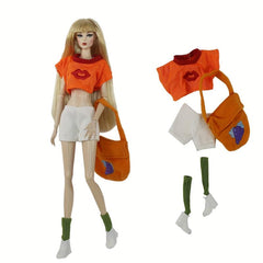 Doll Coats Jeans Casual Wears Toys For Kids Clothes Accessory
