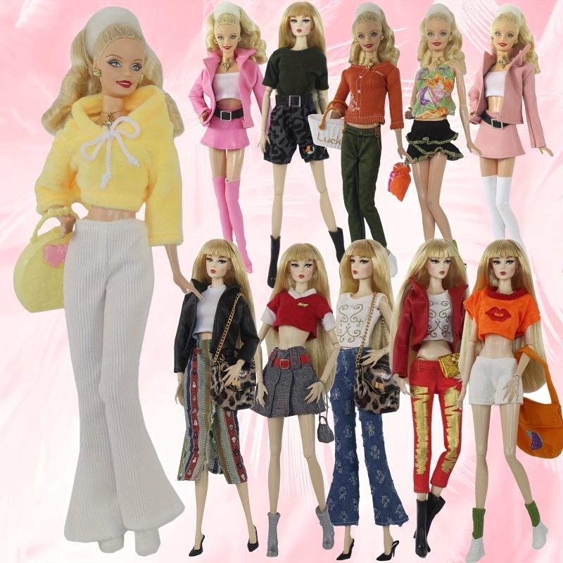 Doll Coats Jeans Casual Wears Toys For Kids Clothes Accessory