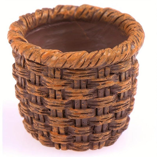 1:12 Dollhouse Resin Basket Kitchen Accessory for Dolls
