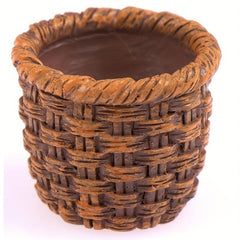 1:12 Dollhouse Resin Basket Kitchen Accessory for Dolls