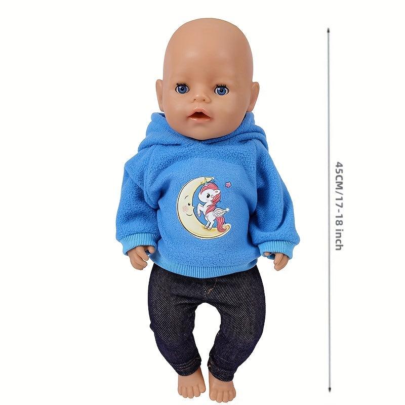 17 18 Inch Doll Clothes Set Top and Pants Children's Birthday Holiday