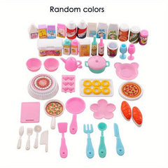 Dollhouse Kitchen Food Set Cake Ice Cream Doll House Mini Accessories Toys