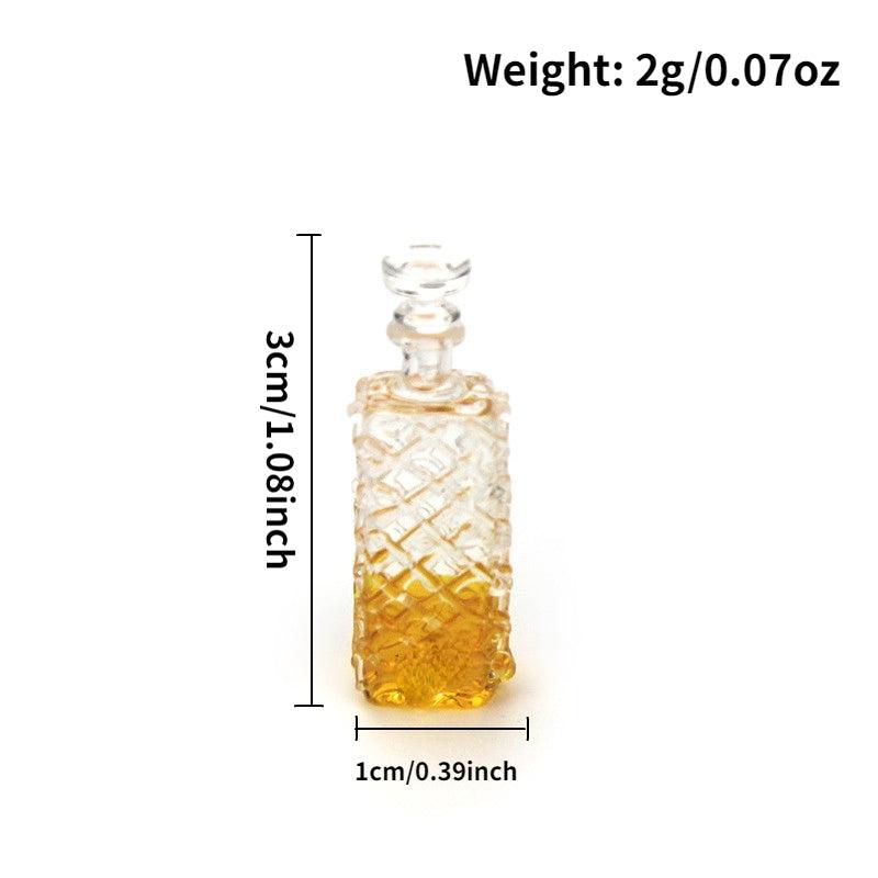 Foreign Wine Bottle Dollhouse Accessories Set