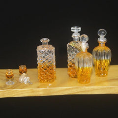 Foreign Wine Bottle Dollhouse Accessories Set