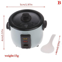 1:12 Dollhouse Mini Rice Cooker Home Appliance Ornament
