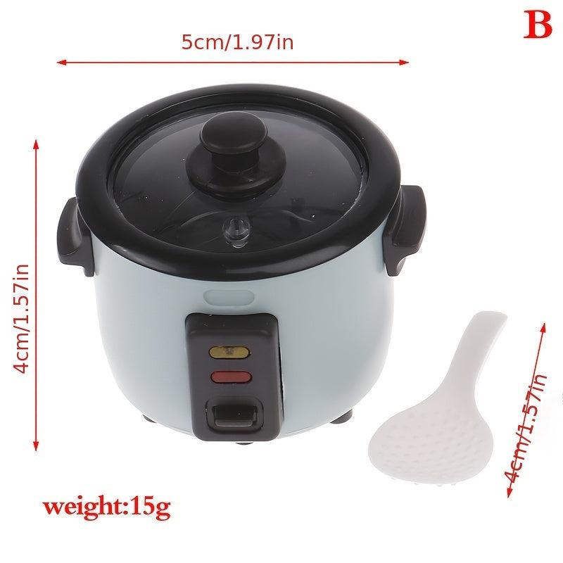 1:12 Dollhouse Mini Rice Cooker Home Appliance Ornament
