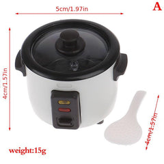 1:12 Dollhouse Mini Rice Cooker Home Appliance Ornament