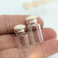 4PCS Dollhouse Food Play Glass Jar Mini Model 1 12 Piece