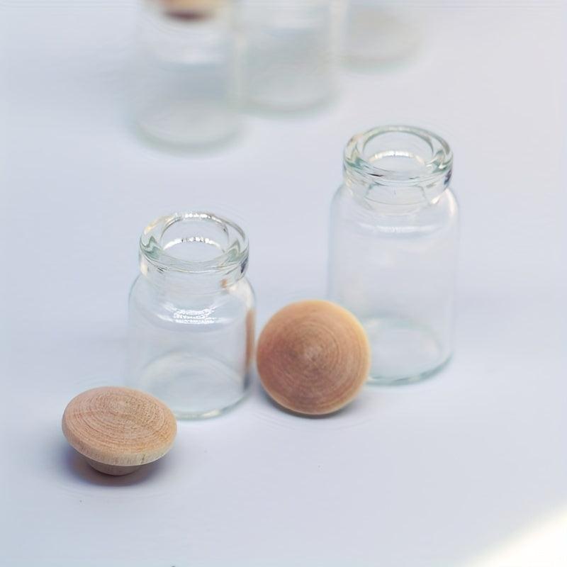 4PCS Dollhouse Food Play Glass Jar Mini Model 1 12 Piece