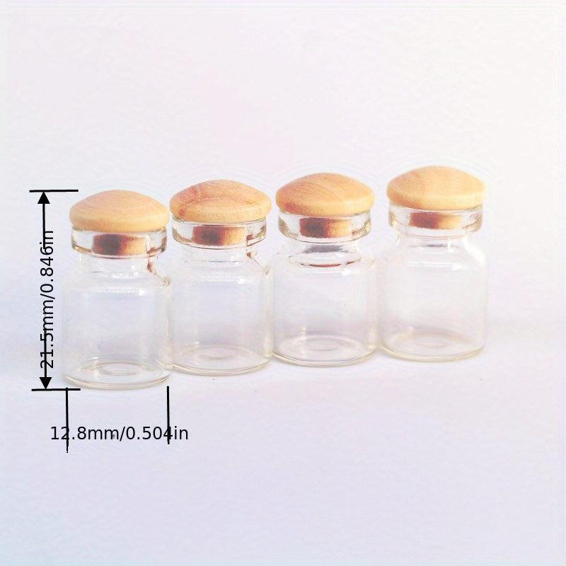 4PCS Dollhouse Food Play Glass Jar Mini Model 1 12 Piece