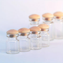 4PCS Dollhouse Food Play Glass Jar Mini Model 1 12 Piece