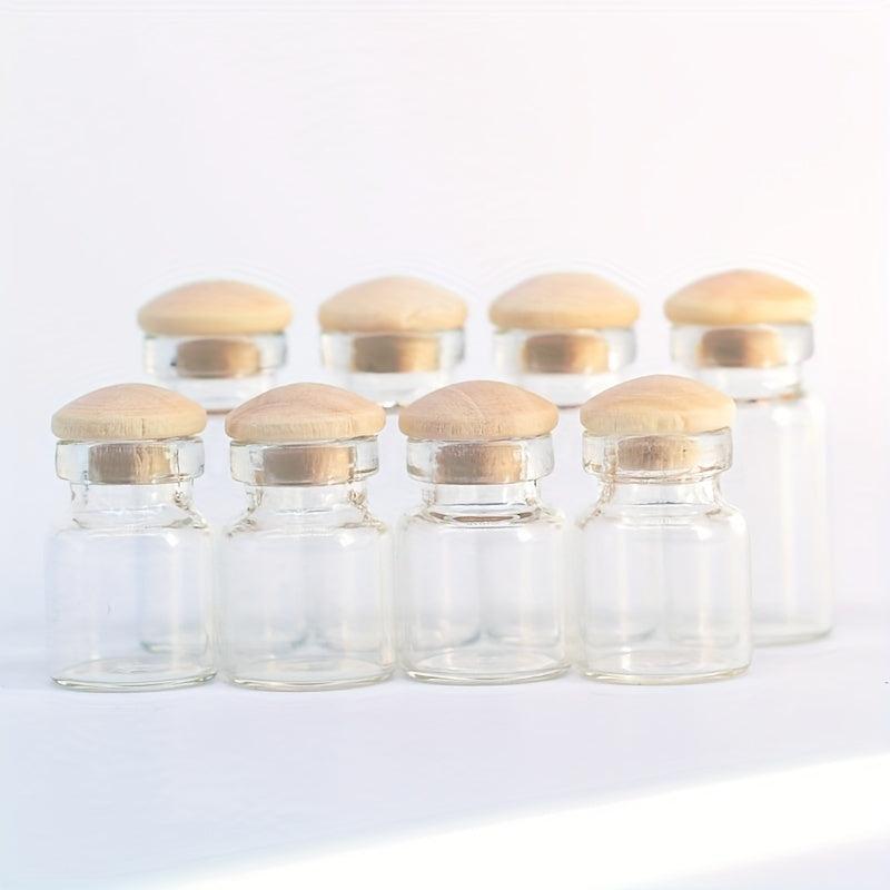 4PCS Dollhouse Food Play Glass Jar Mini Model 1 12 Piece