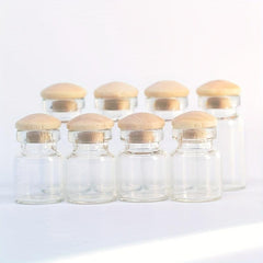 4PCS Dollhouse Food Play Glass Jar Mini Model 1 12 Piece