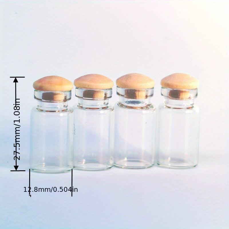 4PCS Dollhouse Food Play Glass Jar Mini Model 1 12 Piece