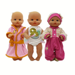 3pc Doll Clothes Set For 13.77in Doll