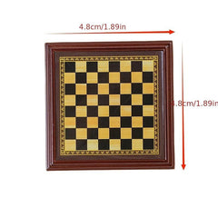 1:12 Doll House Mini Chess Ornaments