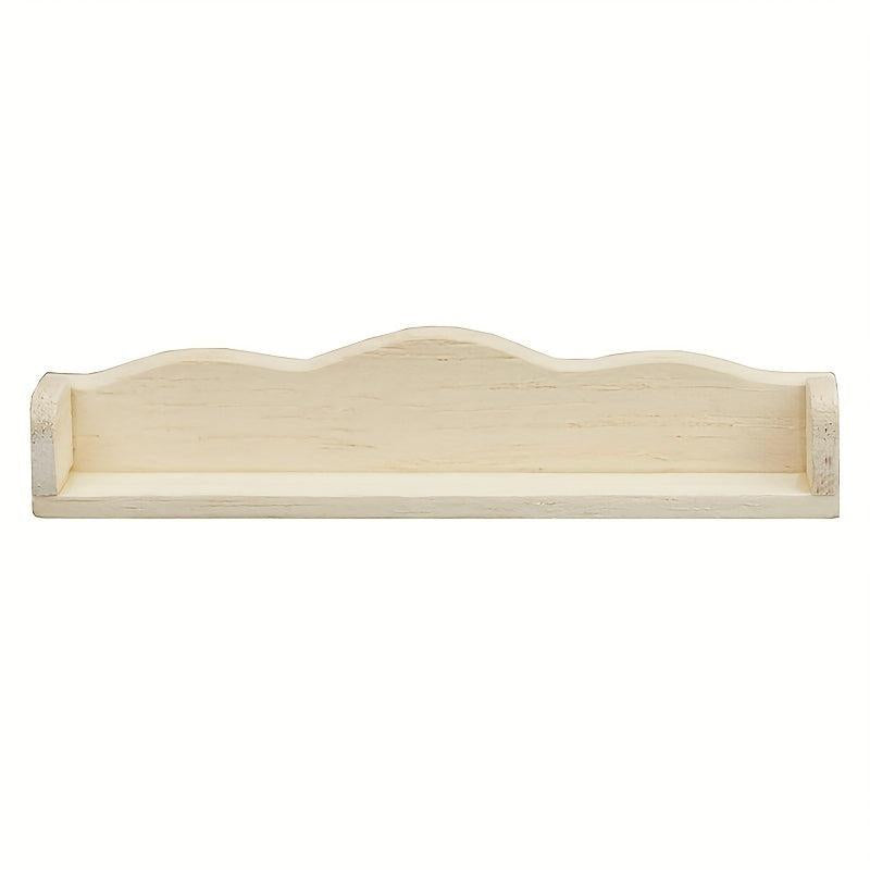 Dollhouse Wall Shelf Storage Rack Hanging Shelf Model Furniture