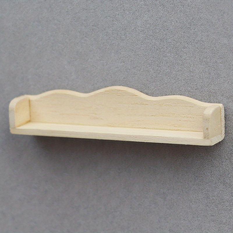 Dollhouse Wall Shelf Storage Rack Hanging Shelf Model Furniture