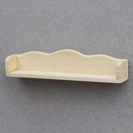 Dollhouse Wall Shelf Storage Rack Hanging Shelf Model Furniture