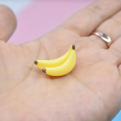 10Pcs 1 12 Dollhouse Fruit Banana Dolls House Food Accessories Toys