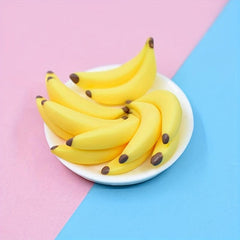 10Pcs 1 12 Dollhouse Fruit Banana Dolls House Food Accessories Toys
