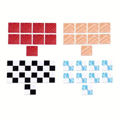 Transform Your Home with 9-Piece Dollhouse Floor Tiles