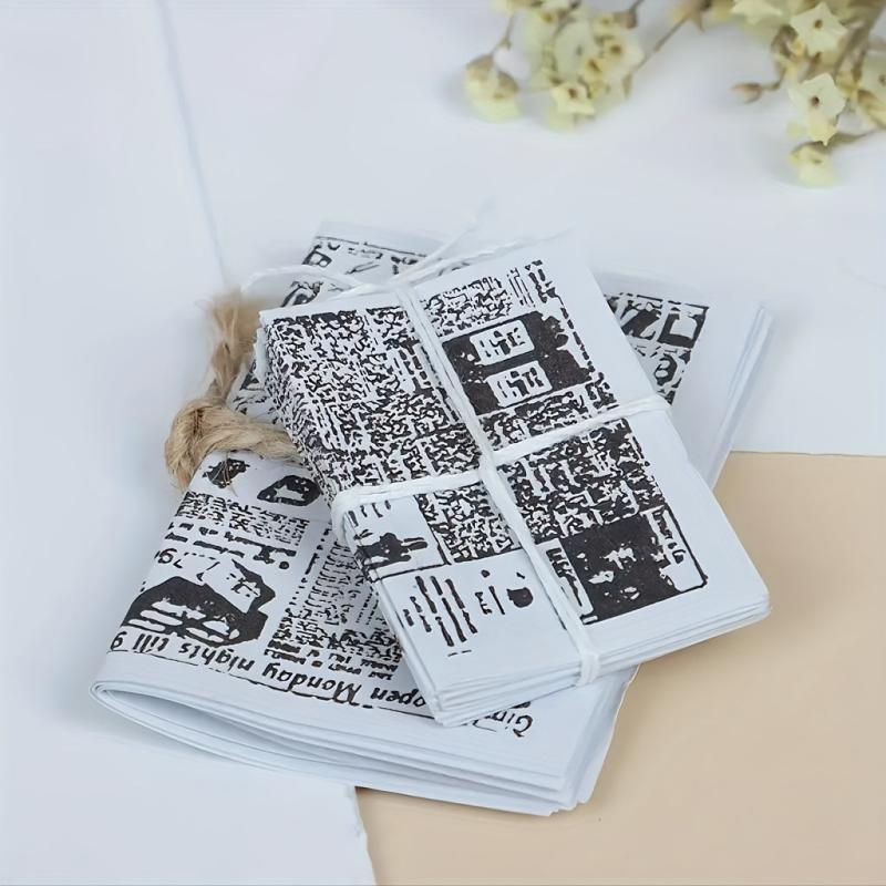 Newspaper Toy DIY Dollhouse Scene Decoration Prop for Enthusiasts