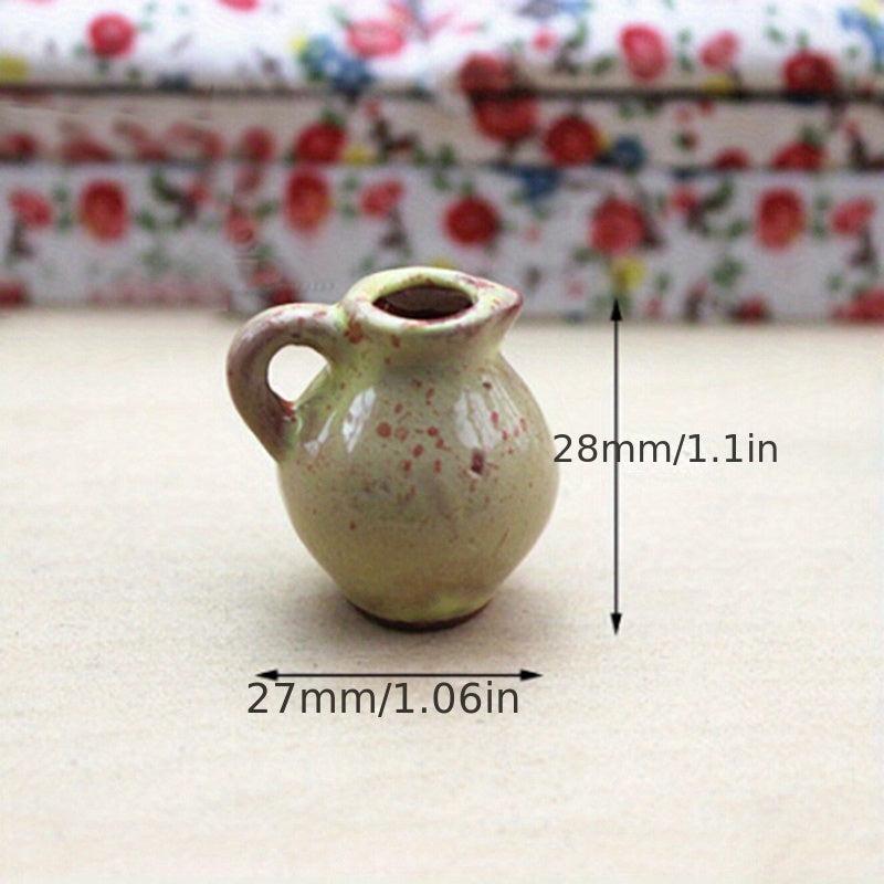 1:12 Ceramic Vase Dollhouse DIY Decor
