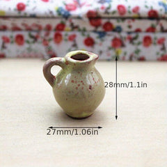 1:12 Ceramic Vase Dollhouse DIY Decor