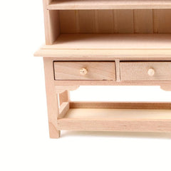 1:12 Dollhouse Wooden Bookcase Model Furniture