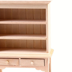1:12 Dollhouse Wooden Bookcase Model Furniture