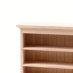 1:12 Dollhouse Wooden Bookcase Model Furniture