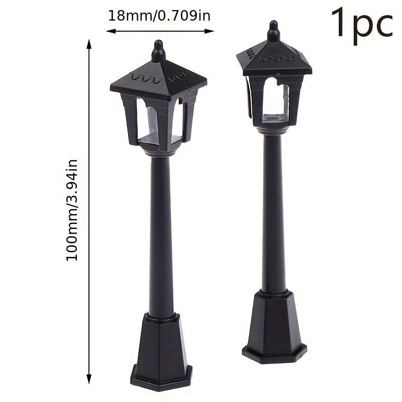 Mini Street Lamp Dollhouse Christmas Decoration