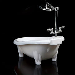 Mini Bathtub Furniture Toy for Dollhouse Decoration