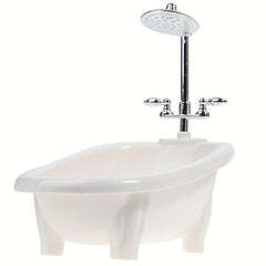 Mini Bathtub Furniture Toy for Dollhouse Decoration