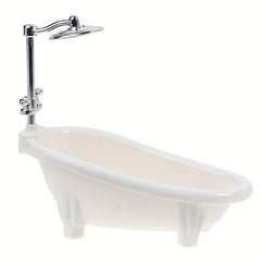 Mini Bathtub Furniture Toy for Dollhouse Decoration