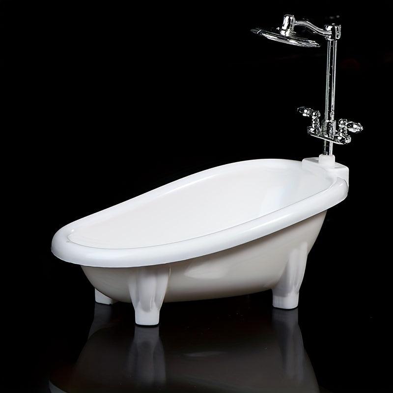 Mini Bathtub Furniture Toy for Dollhouse Decoration